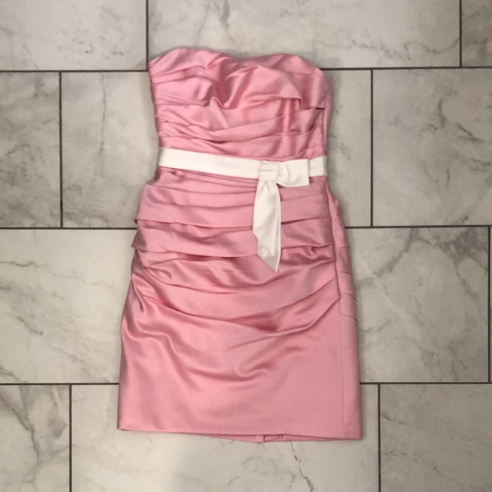 Alfred Angelo pink dress